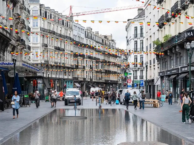 Design fontein 1 beursfontein Brussel Fountain Factory 3