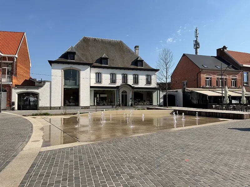 Design fontein 1 Fontein Groen Hart voor MooiMol Fountain Factory alken 3