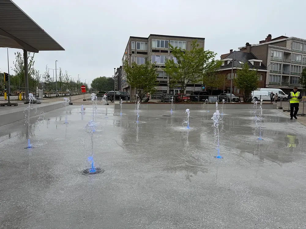 Design fontein 1 Fontein Plein Diegem Fountain Factory Alken 3