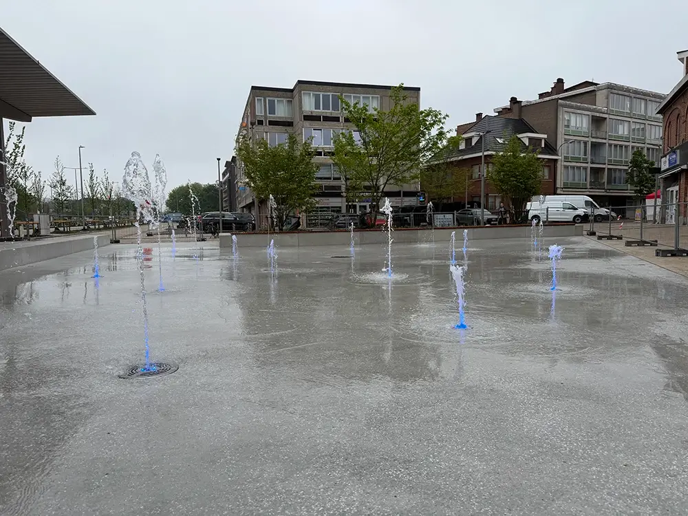 Design fontein 1 Fontein Plein Diegem Fountain Factory Alken 4